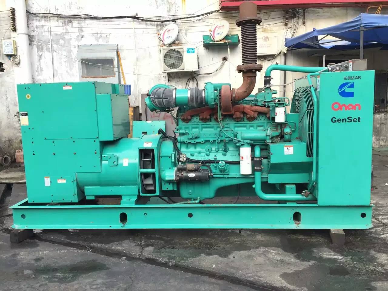 娄底租赁发电机-柴油发电机不正常冒烟的原因